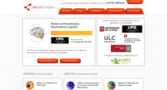 Desktop Screenshot of ineurocampus.com